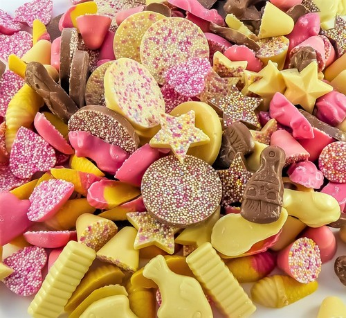 Chocolate retro sweets - retro,